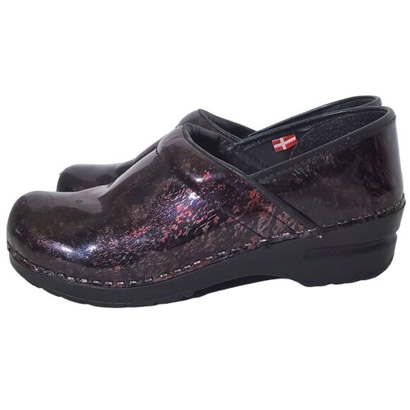 Sanita Aurora Professional Danish Clogs Shoes Purple Size EUR 38 US 8 Nurse - Picture 1 of 11